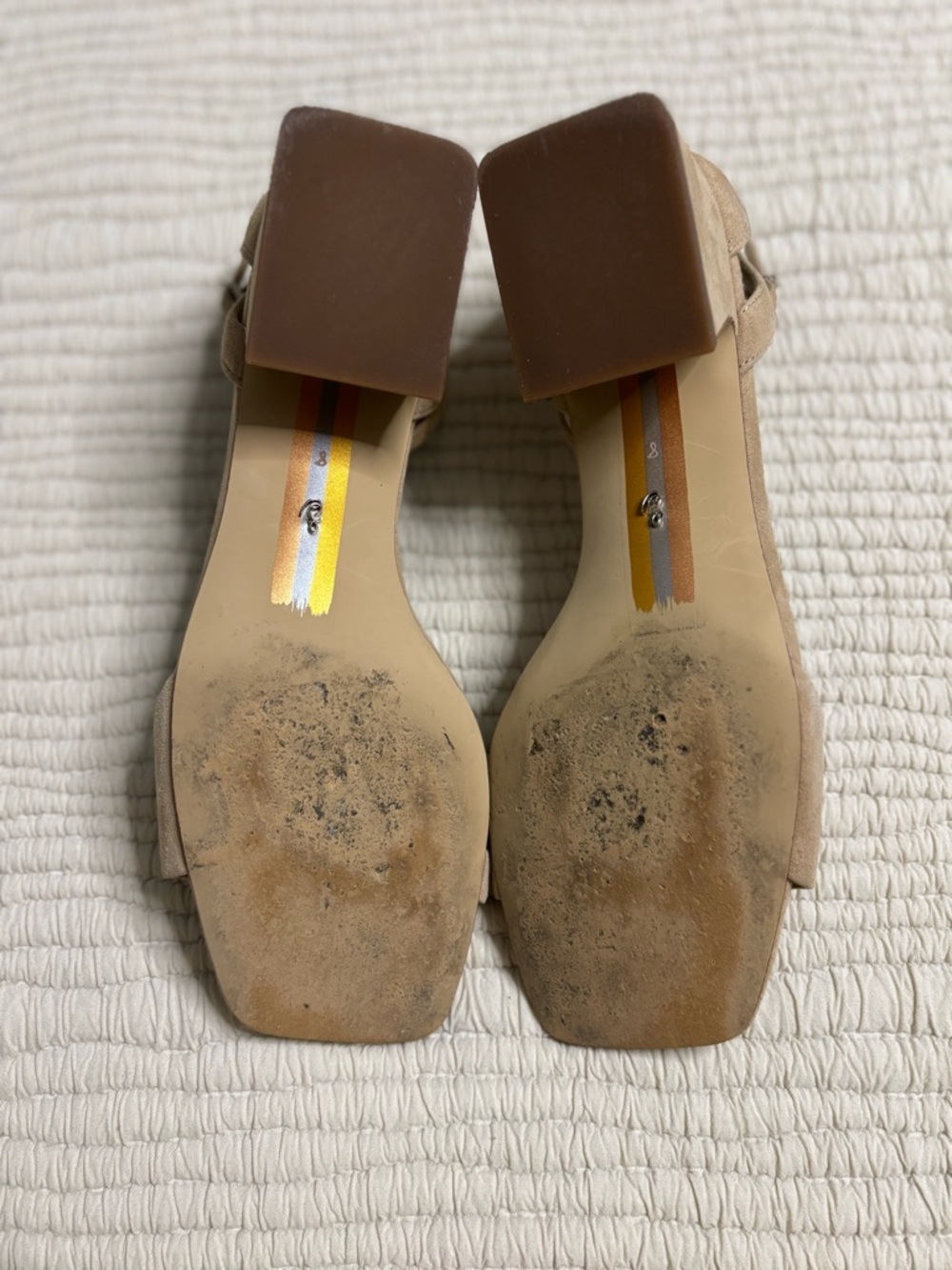 Sam Edelman Square-Toe Ankle-Strap Sandals - Picture 3 of 8